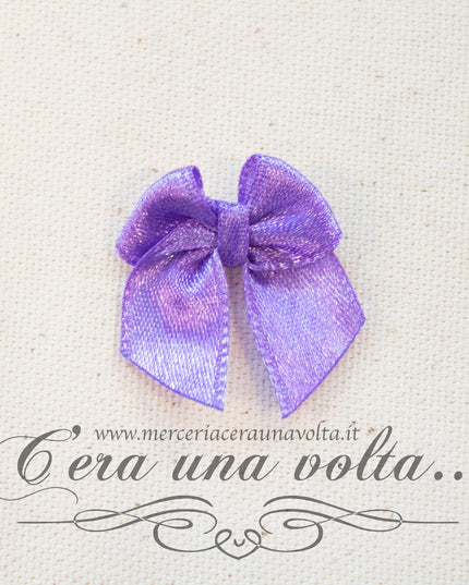 Fiocchetto in satin Lavanda