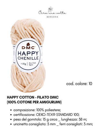 DMC Happy Chenille – Filato per amigurumi