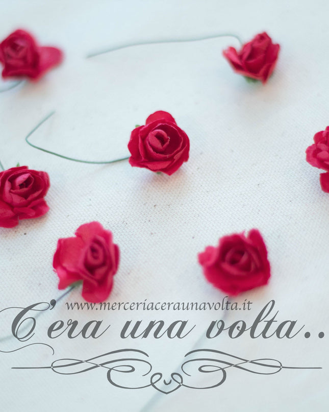 12 Rose Rosse per bomboniere