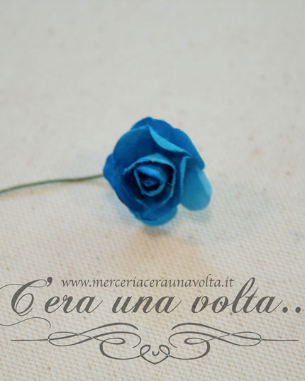 12 Rose Azzurre per bomboniere