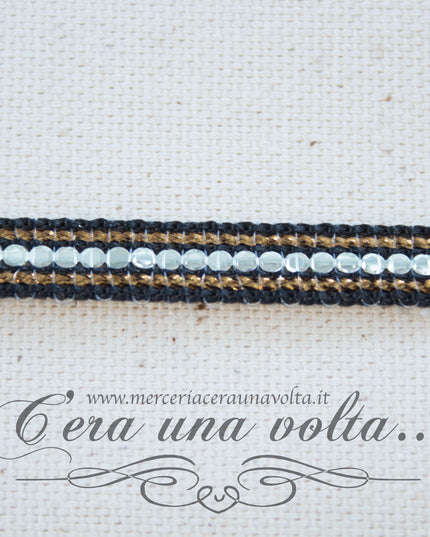 Passamaneria Gioiello Noir