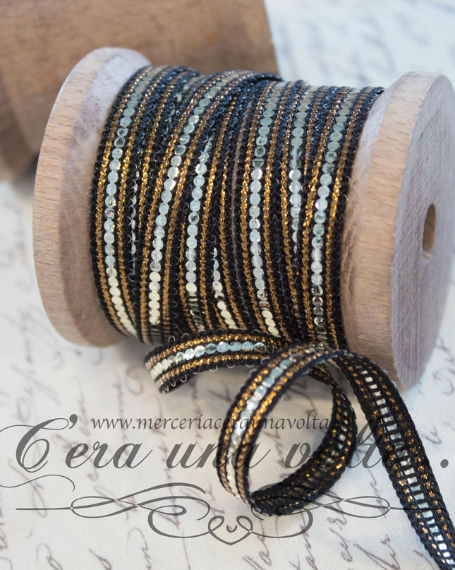 Passamaneria Gioiello Noir