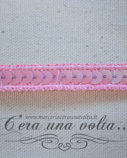 Bordura con Paillettes Peonia