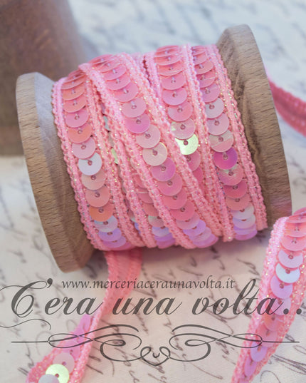 Bordura con Paillettes Peonia