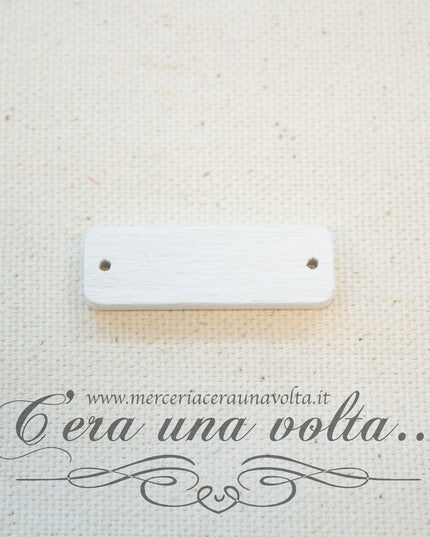 Set 10 pz Etichette in legno Handmade