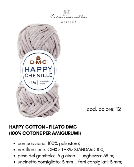 DMC Happy Chenille – Filato per amigurumi