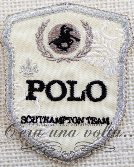Etichetta termo adesiva stemma Polo