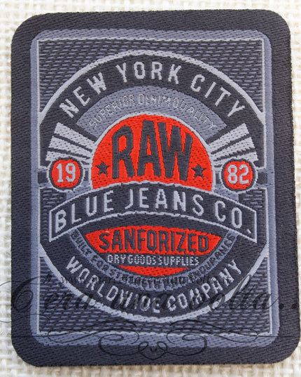 Etichetta per buchi termo adesiva rettangolare Raw