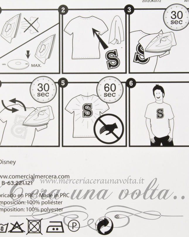 Patch toppe Qui, Quo, Qua Disney