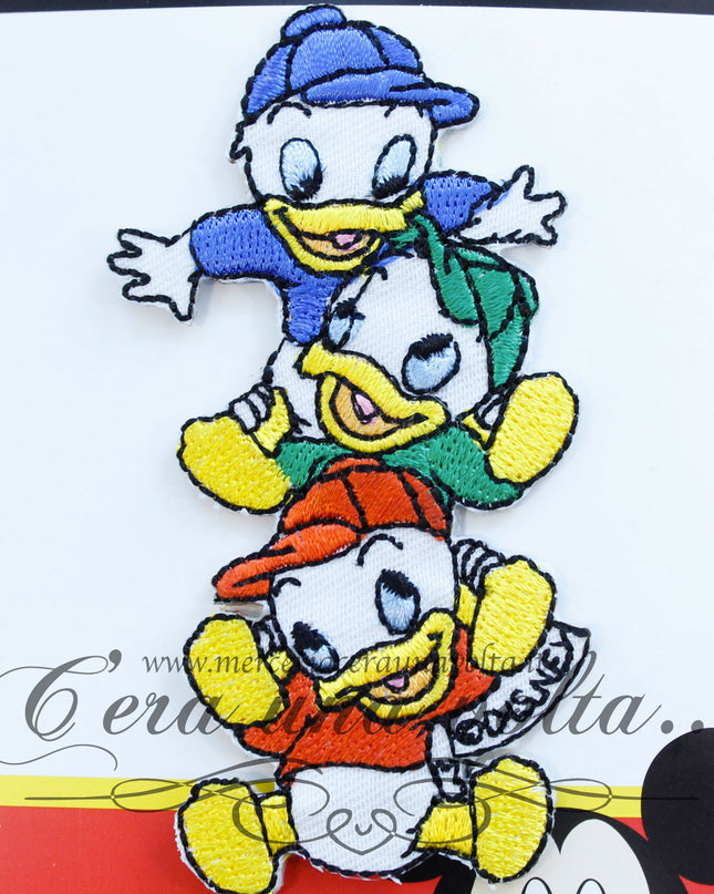 Patch toppe Qui, Quo, Qua Disney
