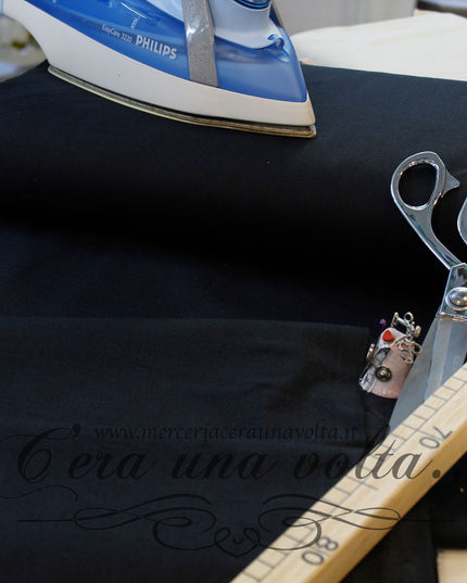 Fliselina termoadesiva nera