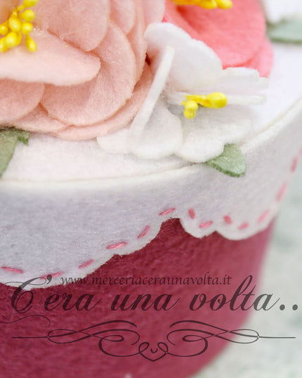 Cartamodello Scatola Fiorita