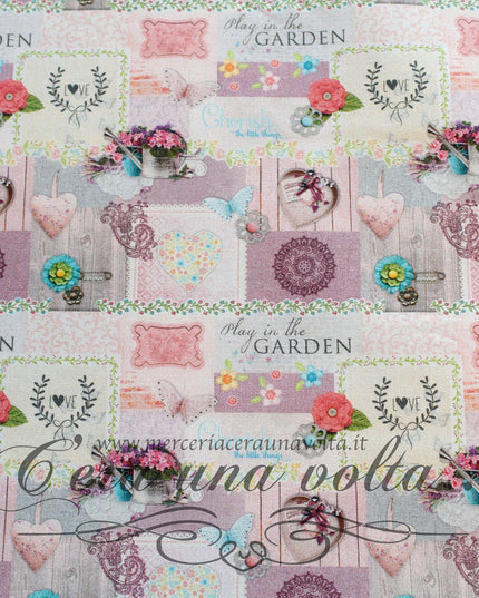 Tessuto provenzale Garden