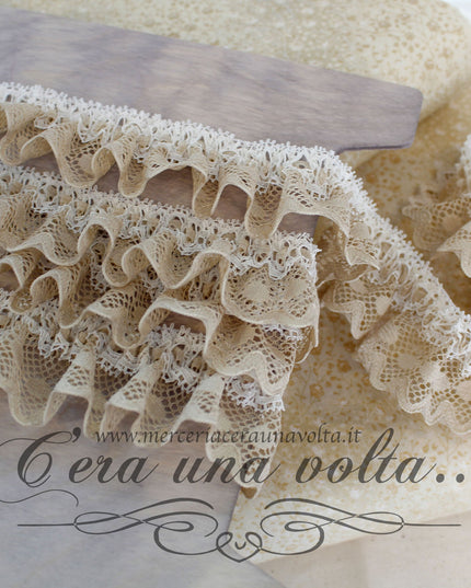 Pizzo decorativo elasticizzato Corda