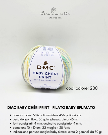 DMC Baby Chéri Print – Filato baby sfumato