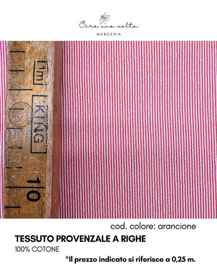 Tessuto Provenzale a Righe