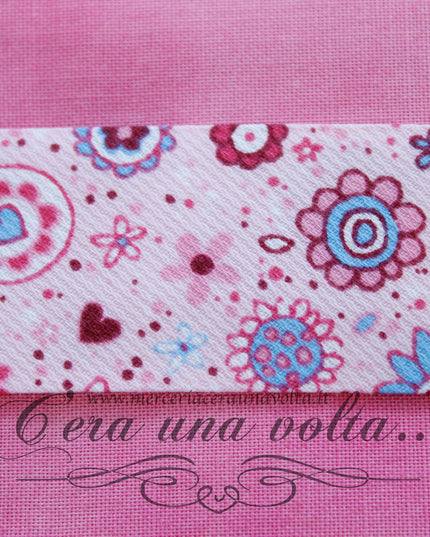 Sbieco in Cotone Piquet Rosa