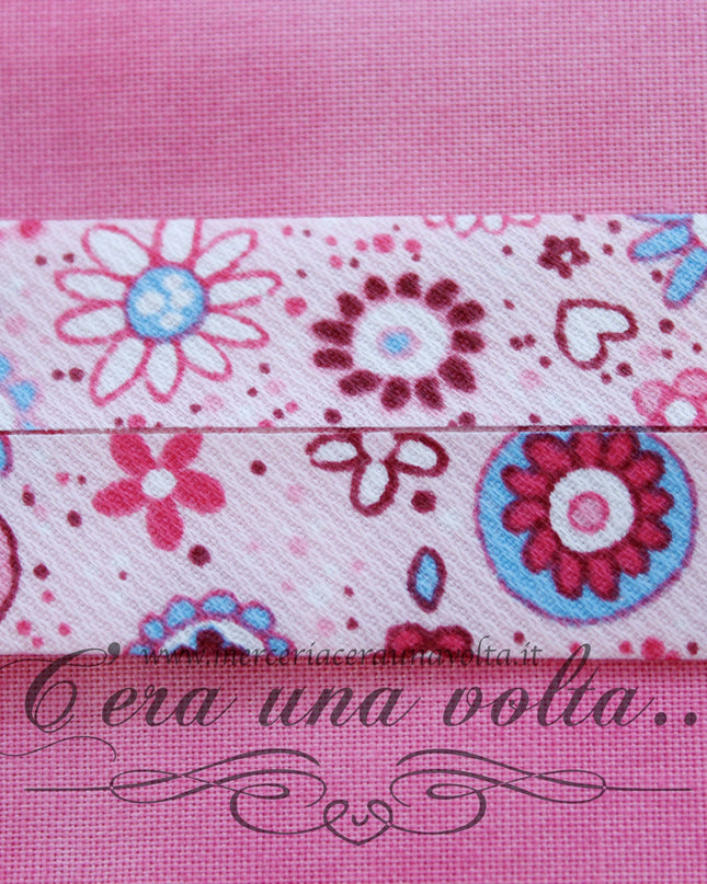 Sbieco in Cotone Piquet Rosa