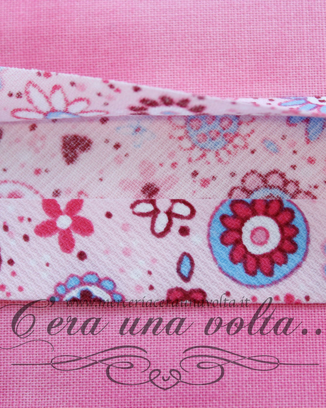 Sbieco in Cotone Piquet Rosa