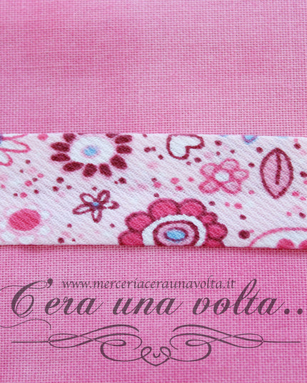 Sbieco in Cotone Piquet Rosa