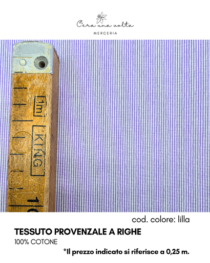 Tessuto Provenzale a Righe