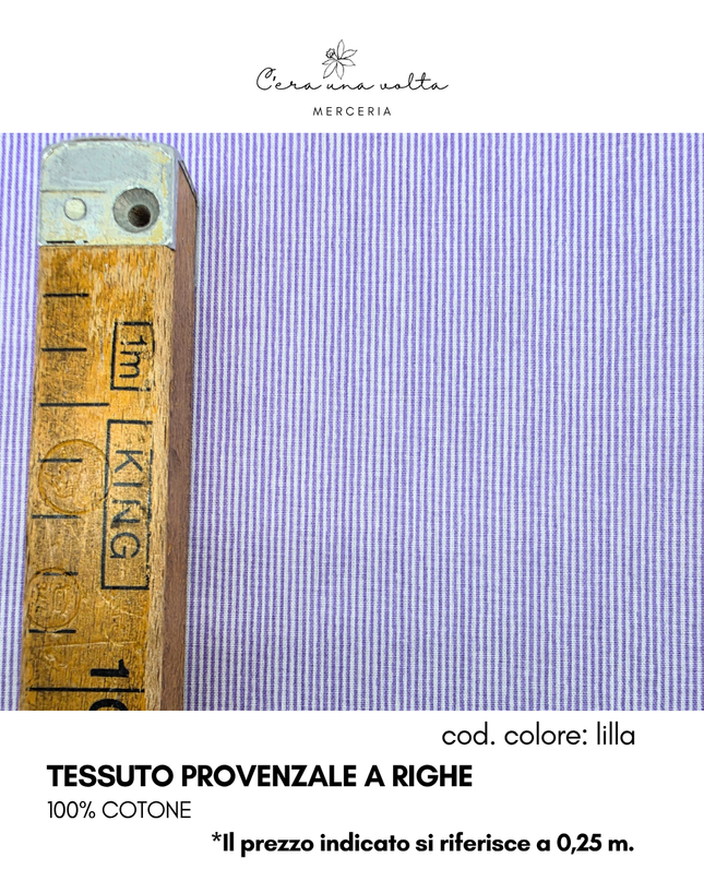 Tessuto Provenzale a Righe