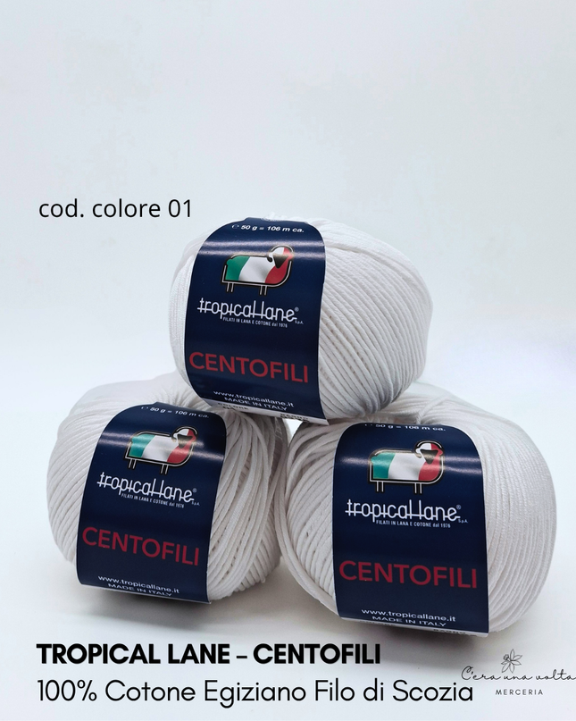 Tropical Lane – Centofili (100% Cotone Egiziano Filo di Scozia)
