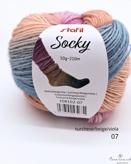 Socky – Filato sfumato per calze