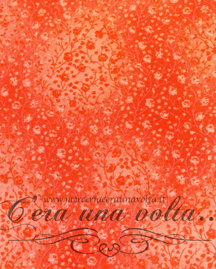 Tessuto americano a fiori Rosso