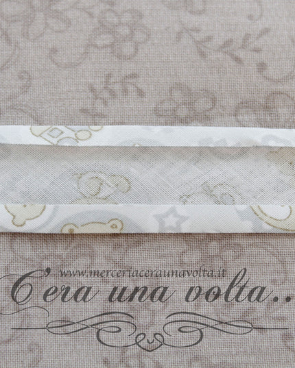 Sbieco di cotone Orsetti