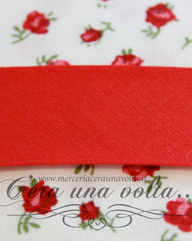 Sbieco di Cotone Rosso
