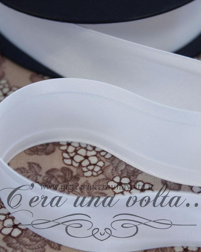 Sbieco di Raso Bianco
