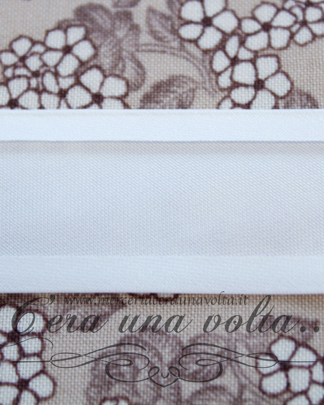 Sbieco di Raso Bianco