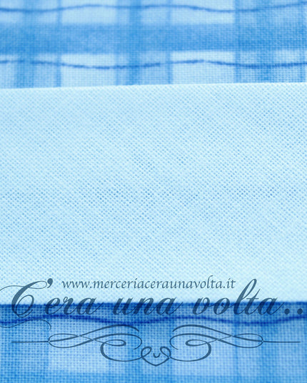 Sbieco di Cotone Azzurro
