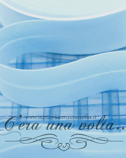 Sbieco di Cotone Azzurro