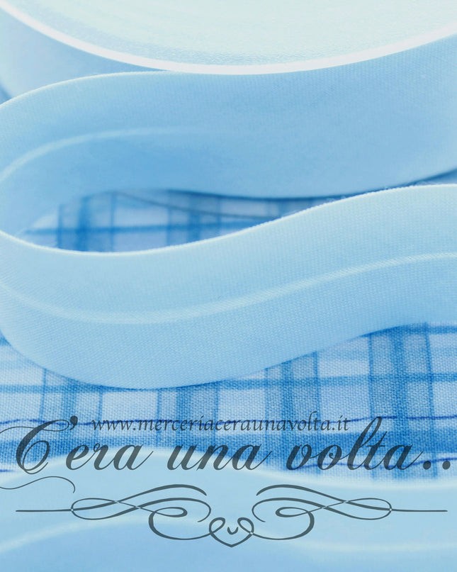 Sbieco di Cotone Azzurro
