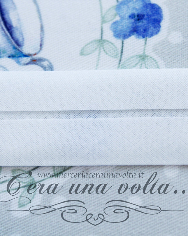Sbieco di Cotone Bianco