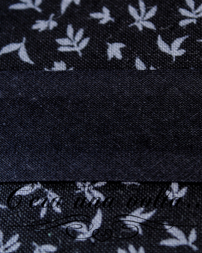 Sbieco di Cotone Nero