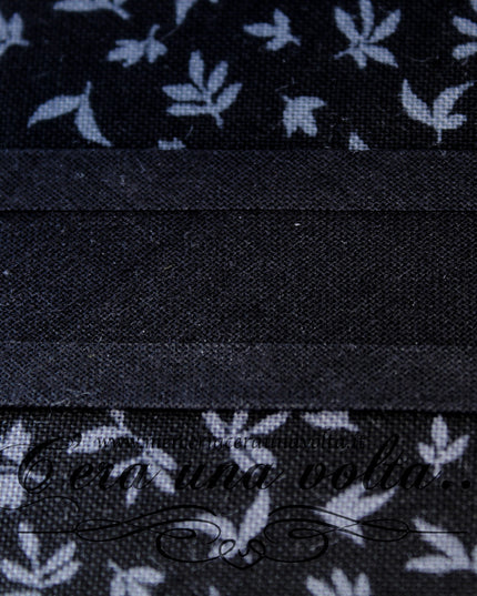 Sbieco di Cotone Nero
