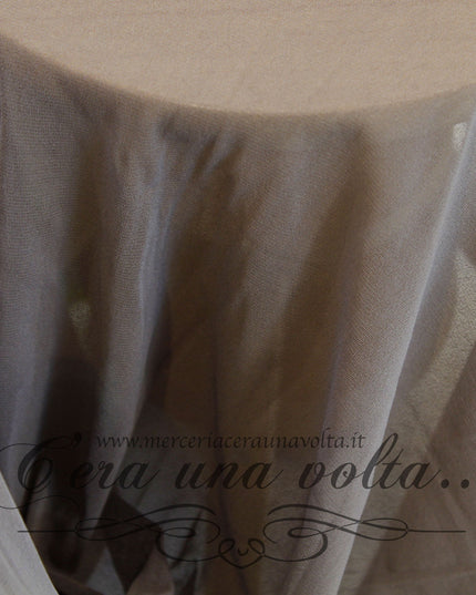 Tessuto in Tulle Elasticizzato Bronzo Antico