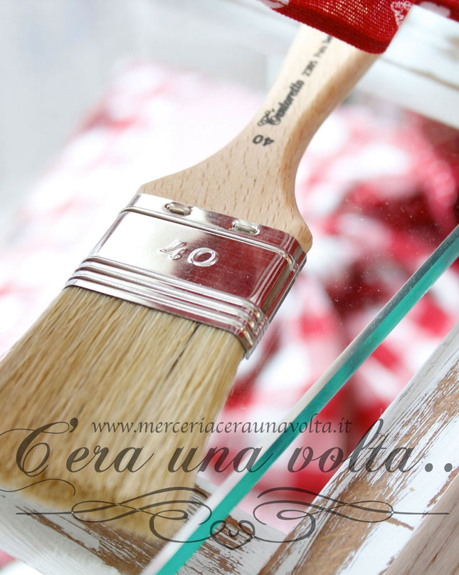 Pennello piatto a setole sintetiche