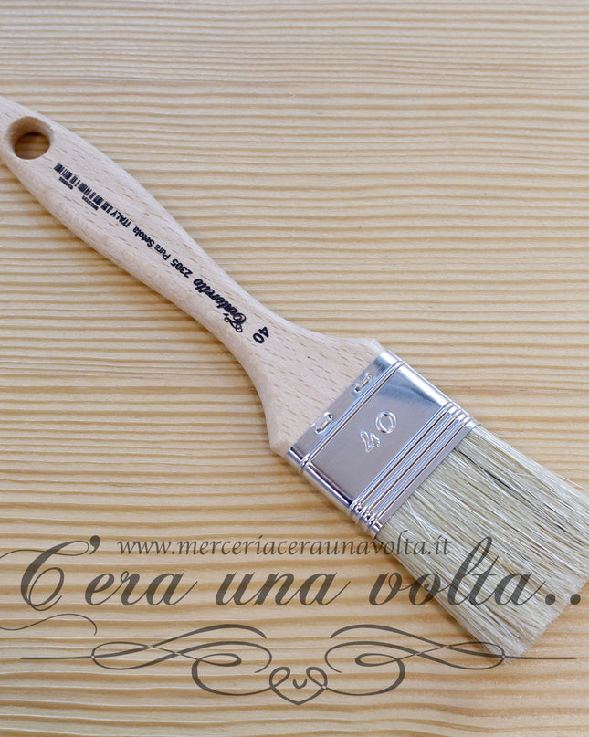 Pennello piatto a setole sintetiche