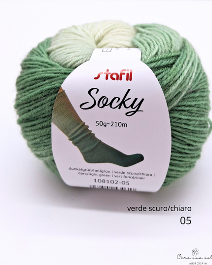 Socky – Filato sfumato per calze