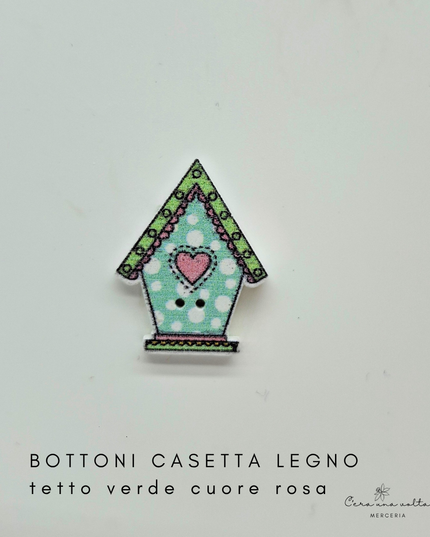 Bottoni CASETTA in legno