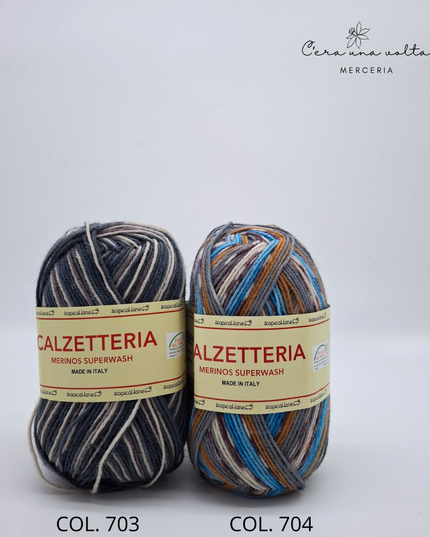 Calzetteria – Baby Jacquard | Lana Merinos Superwash