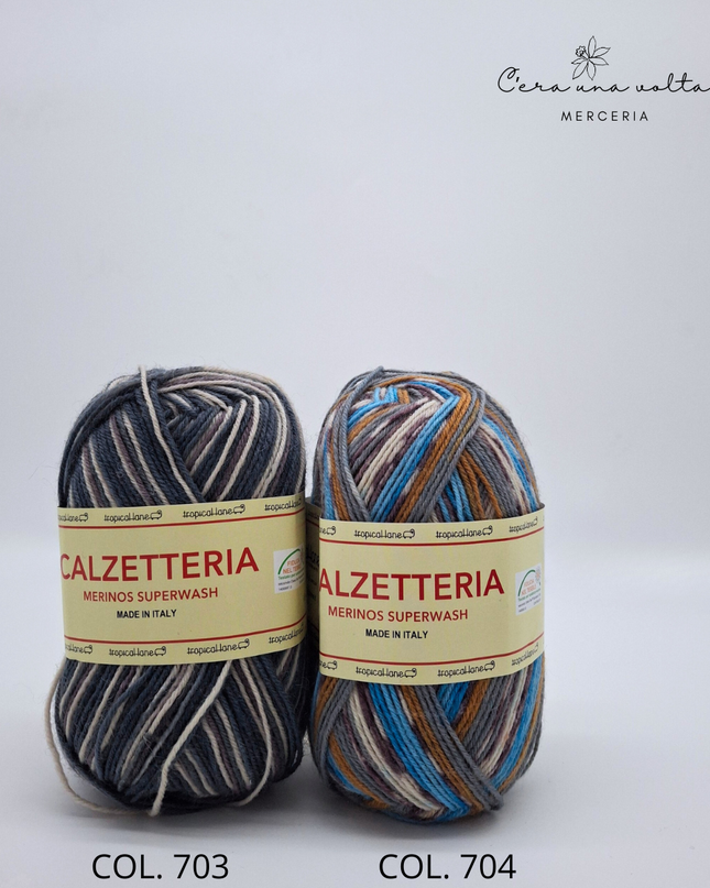 Calzetteria – Baby Jacquard | Lana Merinos Superwash