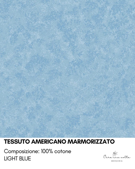 Tessuto americano marmorizzato
