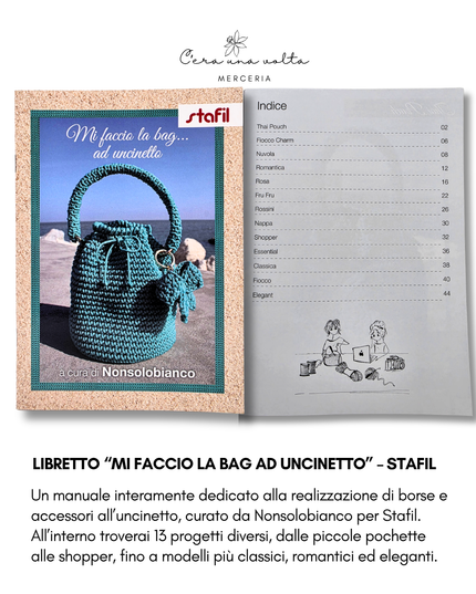 Libretto “Mi faccio la bag ad uncinetto” – Stafil