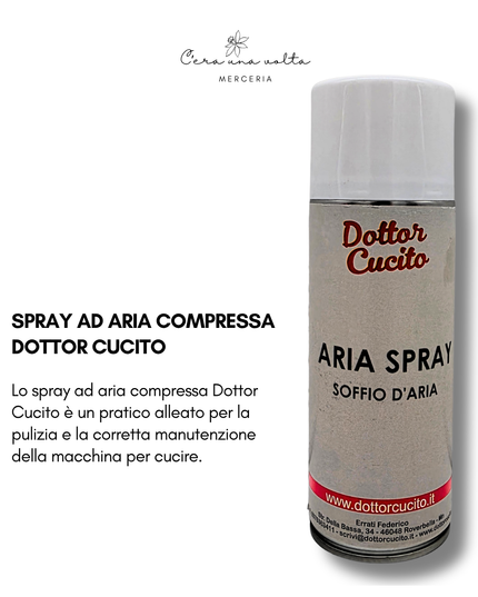Spray ad aria compressa Dottor Cucito