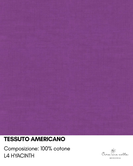 Tessuto americano tinta unita